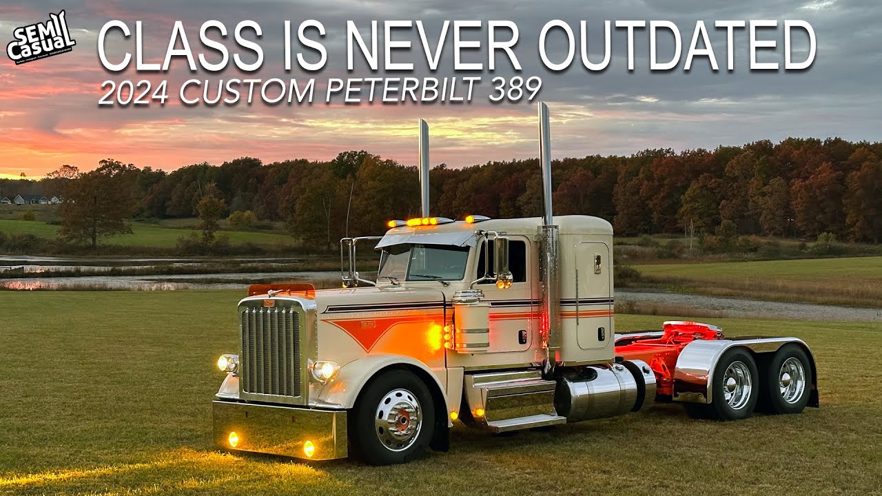 Video Thumbnail: Classy Peterbilt 389 ready to hit the road
